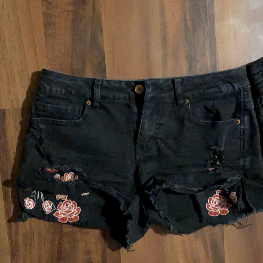 Black shorts